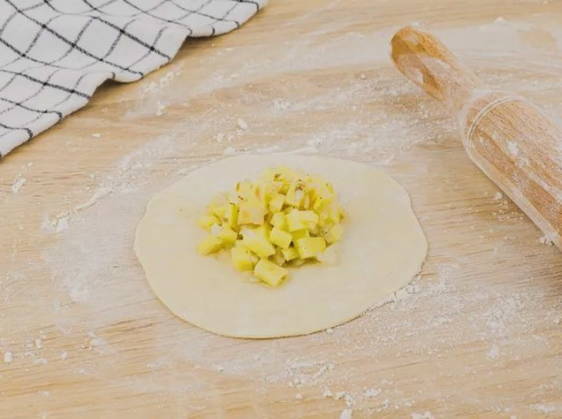 Манты с картошкой