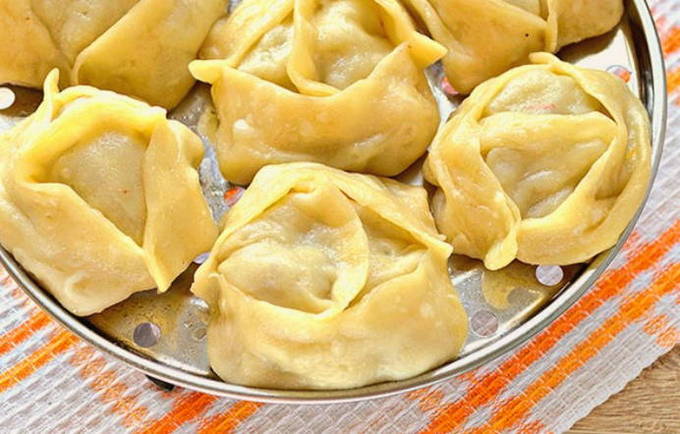Манты с фаршем Манты с фаршем