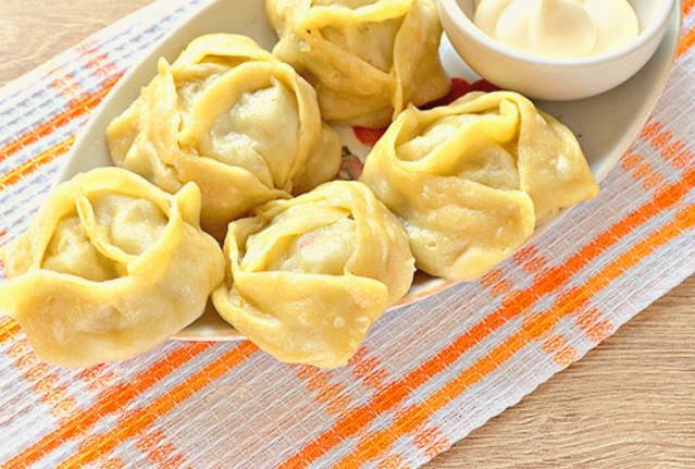 Манты с фаршем Манты с фаршем