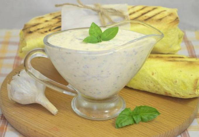 Соус для шаурмы в домашних условиях