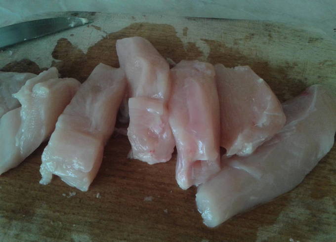 Кляр для отбивных из куриного филе