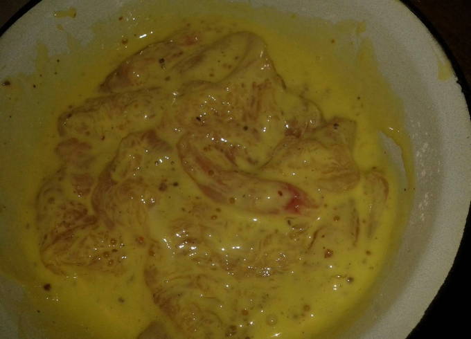 Кляр для отбивных из куриного филе