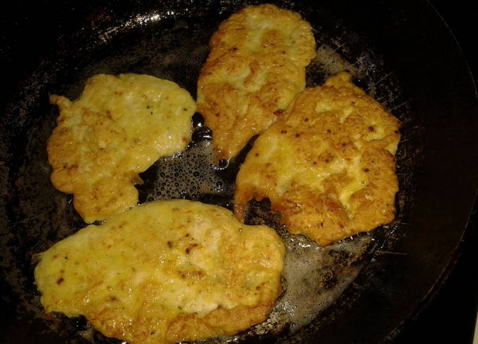 Кляр для отбивных из куриного филе