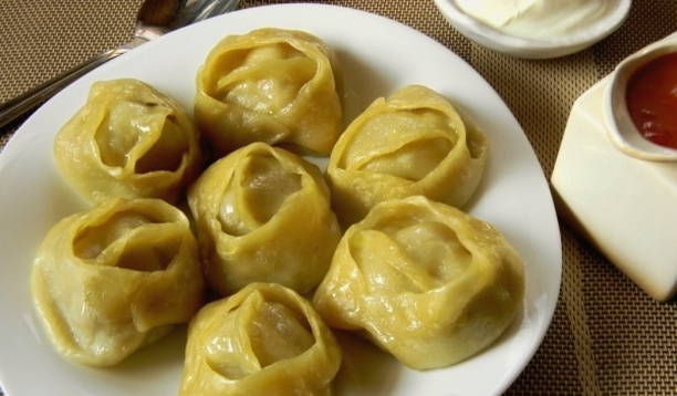 Манты с рубленым мясом