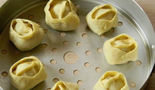 Манты с рубленым мясом Манты с рубленым мясом