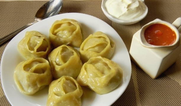 Манты с рубленым мясом Манты с рубленым мясом