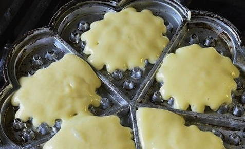 Хрустящие бельгийские вафли Хрустящие бельгийские вафли