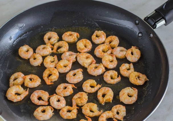 Макароны с морепродуктами