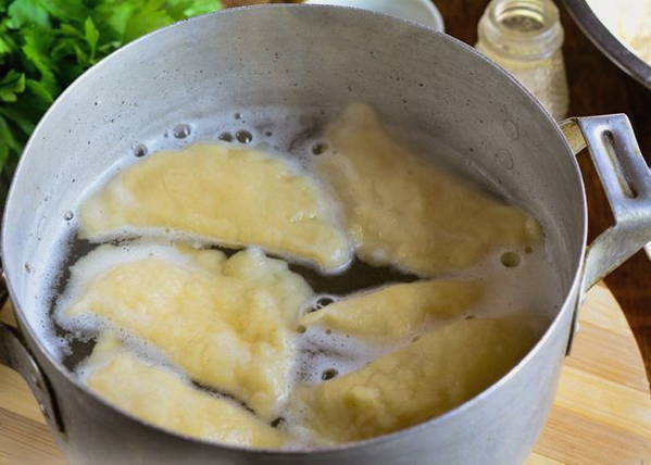 Вареники с сыром Вареники с сыром