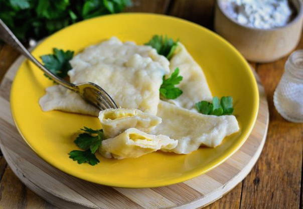 Вареники с сыром Вареники с сыром