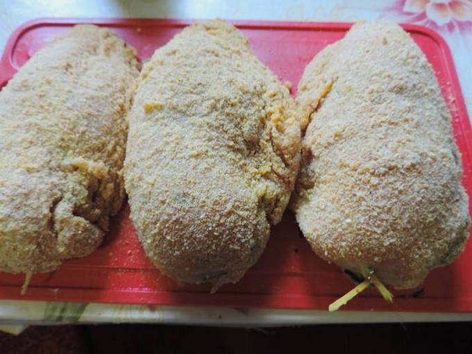 Фаршированная грудка куриная Фаршированная грудка куриная