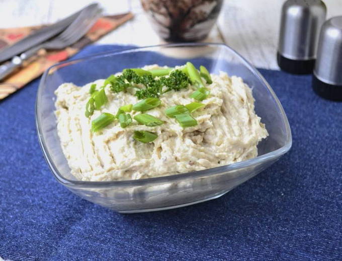 Форшмак из селедки с плавленым сыром