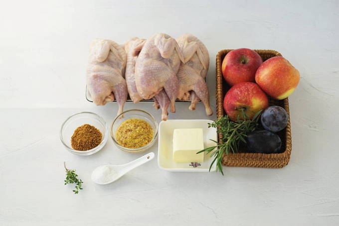 Перепела в духовке