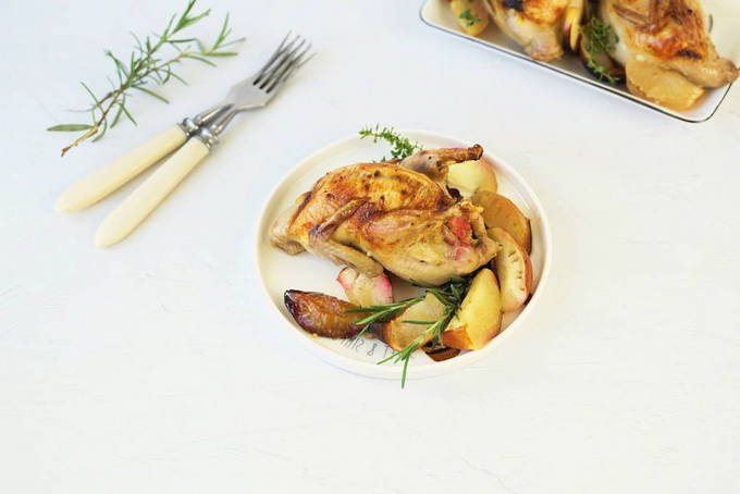 Перепела в духовке