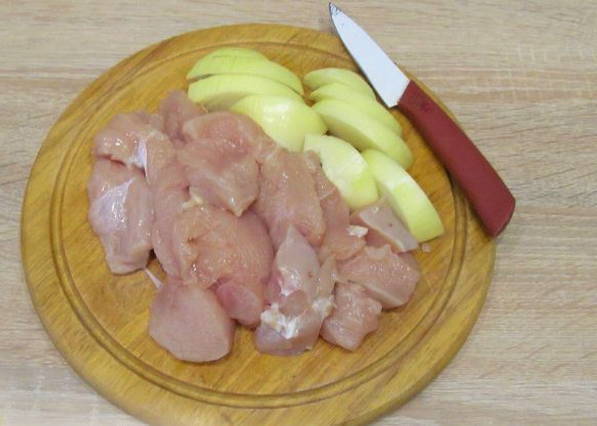 Диетическое суфле из курицы Диетическое суфле из курицы