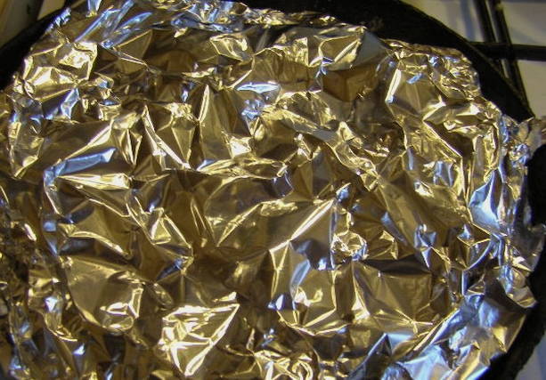 Курица в фольге с картошкой в духовке