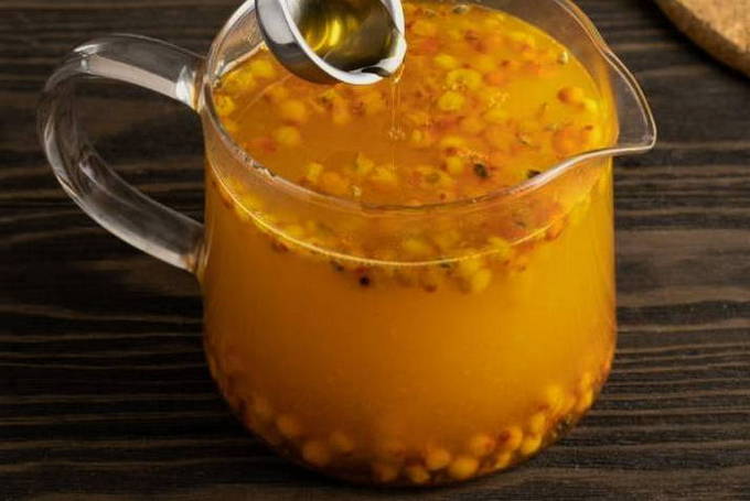 Чай с апельсином и облепихой Чай с апельсином и облепихой