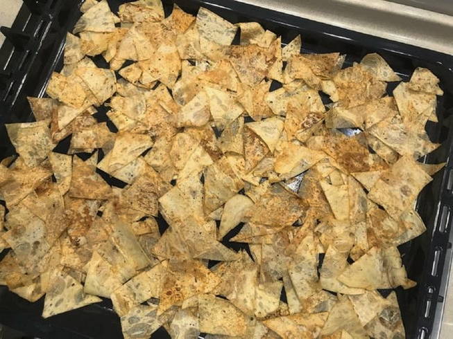 Чипсы из лаваша в духовке Чипсы из лаваша в духовке