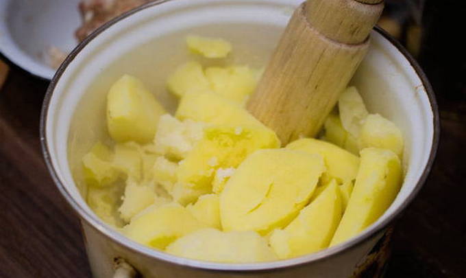 Ньокки с беконом Ньокки с беконом