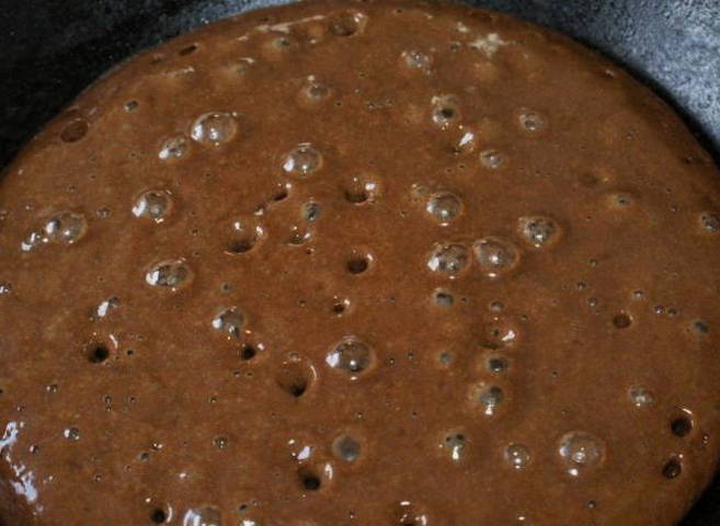 Шоколадный торт на сковороде Шоколадный торт на сковороде