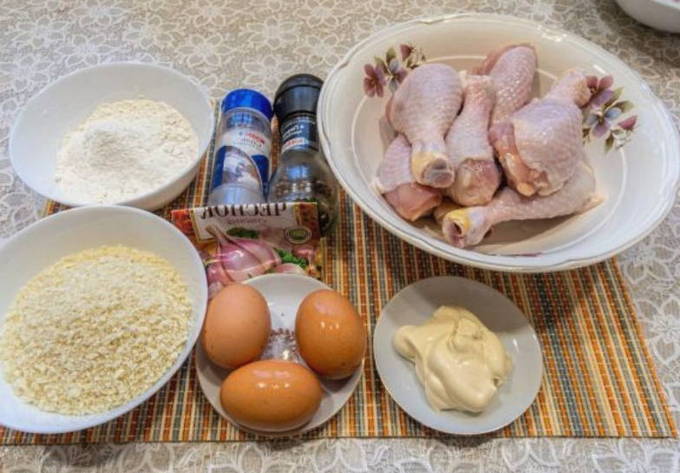 Курица в панировке Курица в панировке