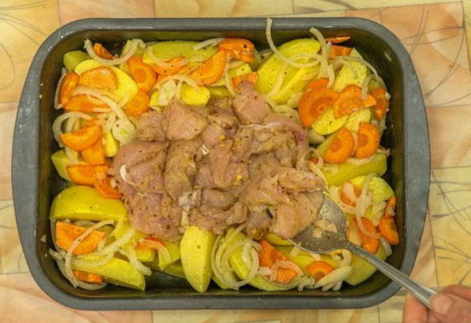 Куриная грудка с картошкой в духовке Куриная грудка с картошкой в духовке