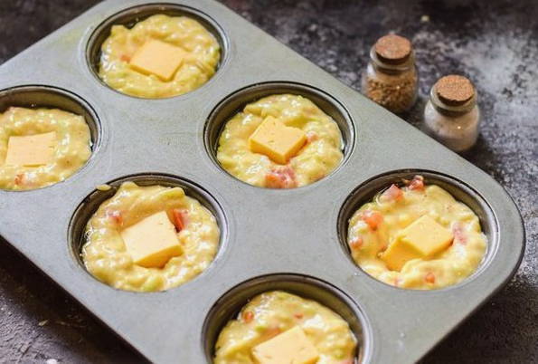 Маффины из кабачков