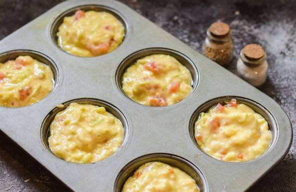 Маффины из кабачков