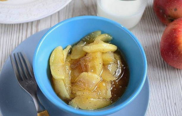 Карамелизированные яблоки