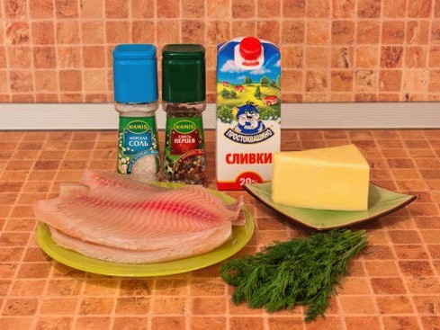 Рыба в сливках Рыба в сливках