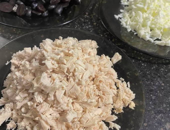 Салат «Виноградная гроздь»