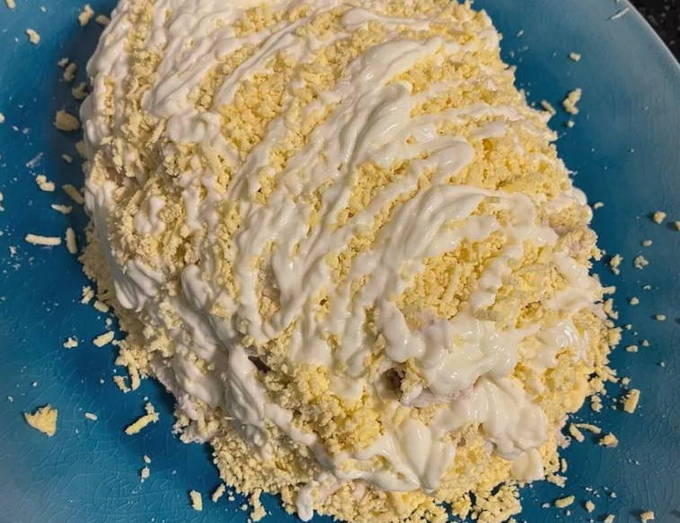 Салат «Виноградная гроздь»