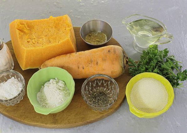 Котлеты с тыквой