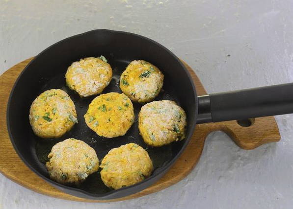 Котлеты с тыквой