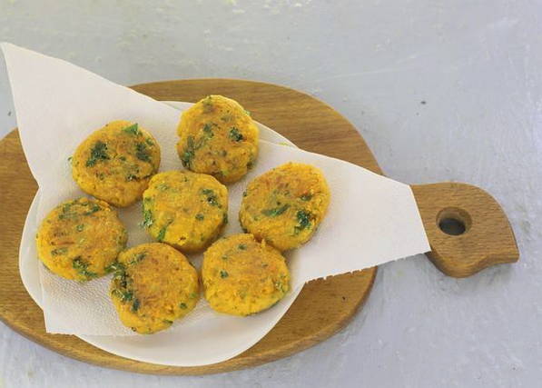 Котлеты с тыквой