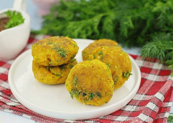 Котлеты с тыквой