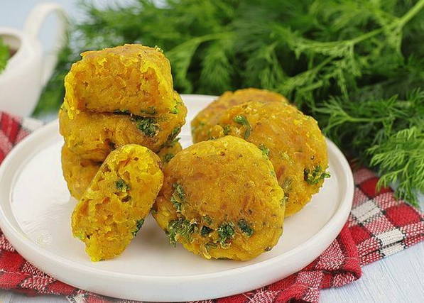 Котлеты с тыквой