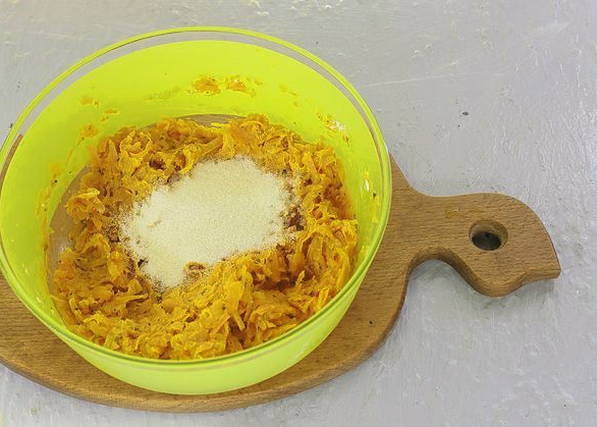 Котлеты с тыквой