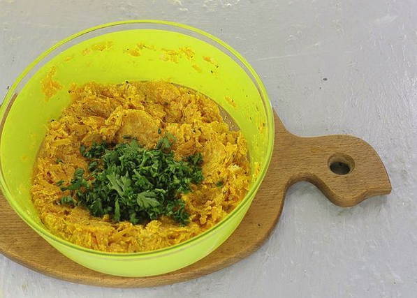 Котлеты с тыквой