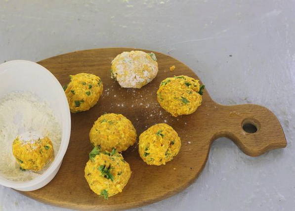 Котлеты с тыквой