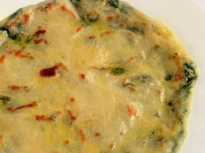 Хычины с сыром и зеленью Хычины с сыром и зеленью