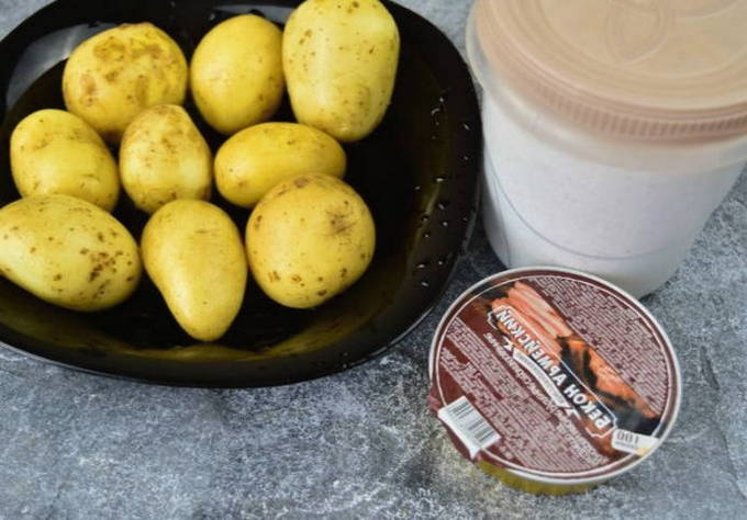 Картошка-гармошка в духовке