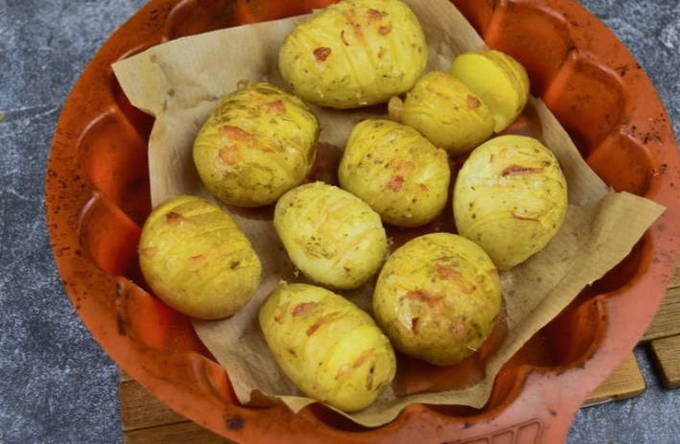 Картошка-гармошка в духовке