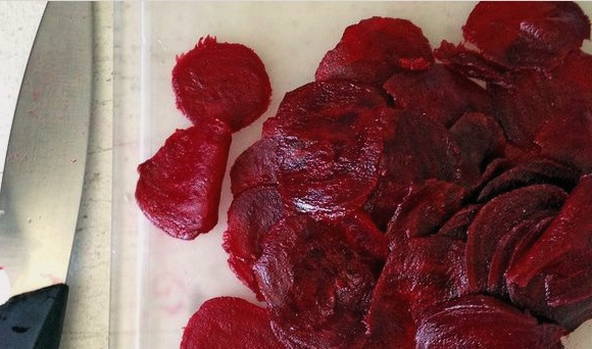Карпаччо из свеклы Карпаччо из свеклы