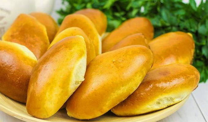 Пирожки с фаршем в духовке