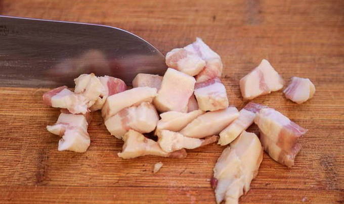 Жареная картошка с салом