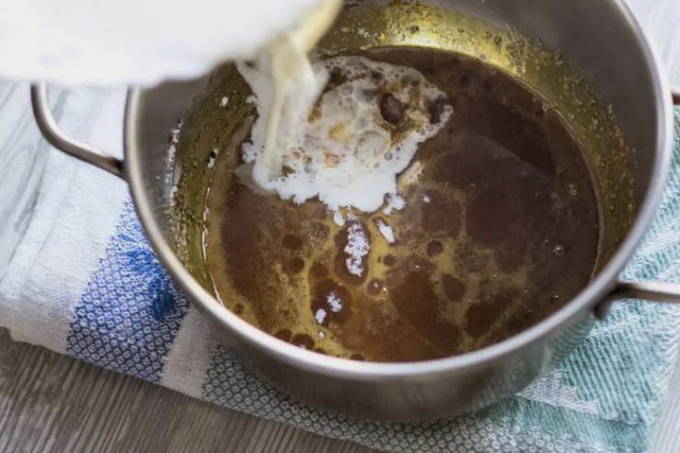 Шоколадный мусс для торта