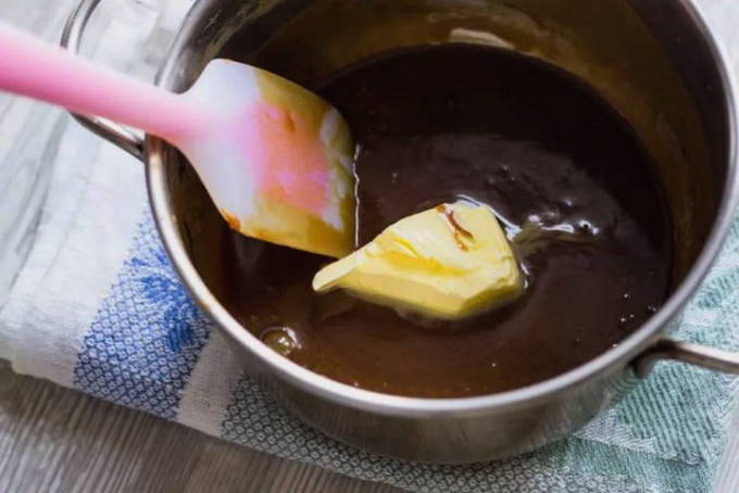 Шоколадный мусс для торта