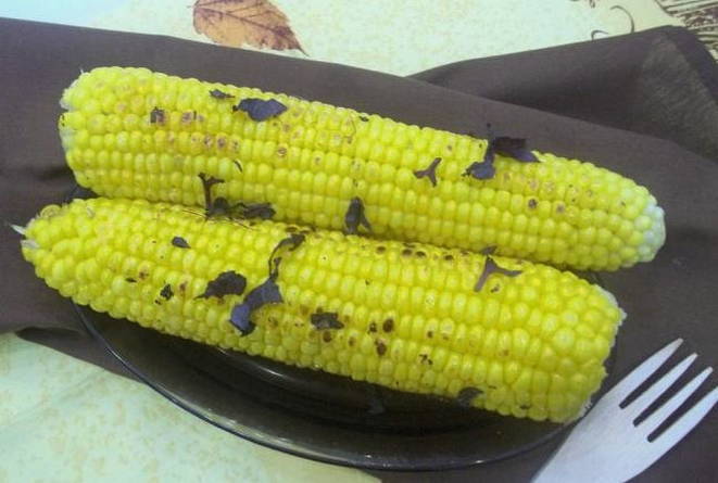 Жареная кукуруза