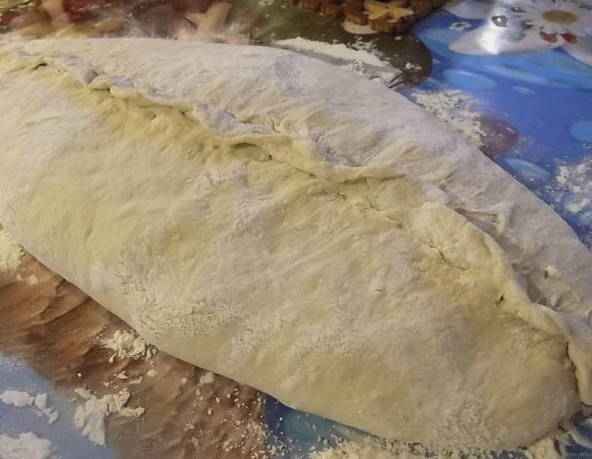 Кулебяка с мясом